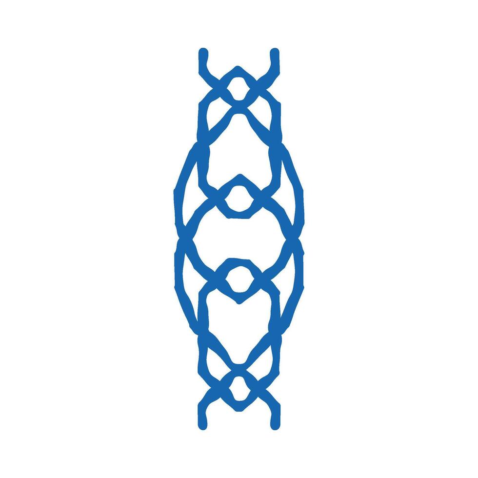 singapore chain icon doodle illustration vector
