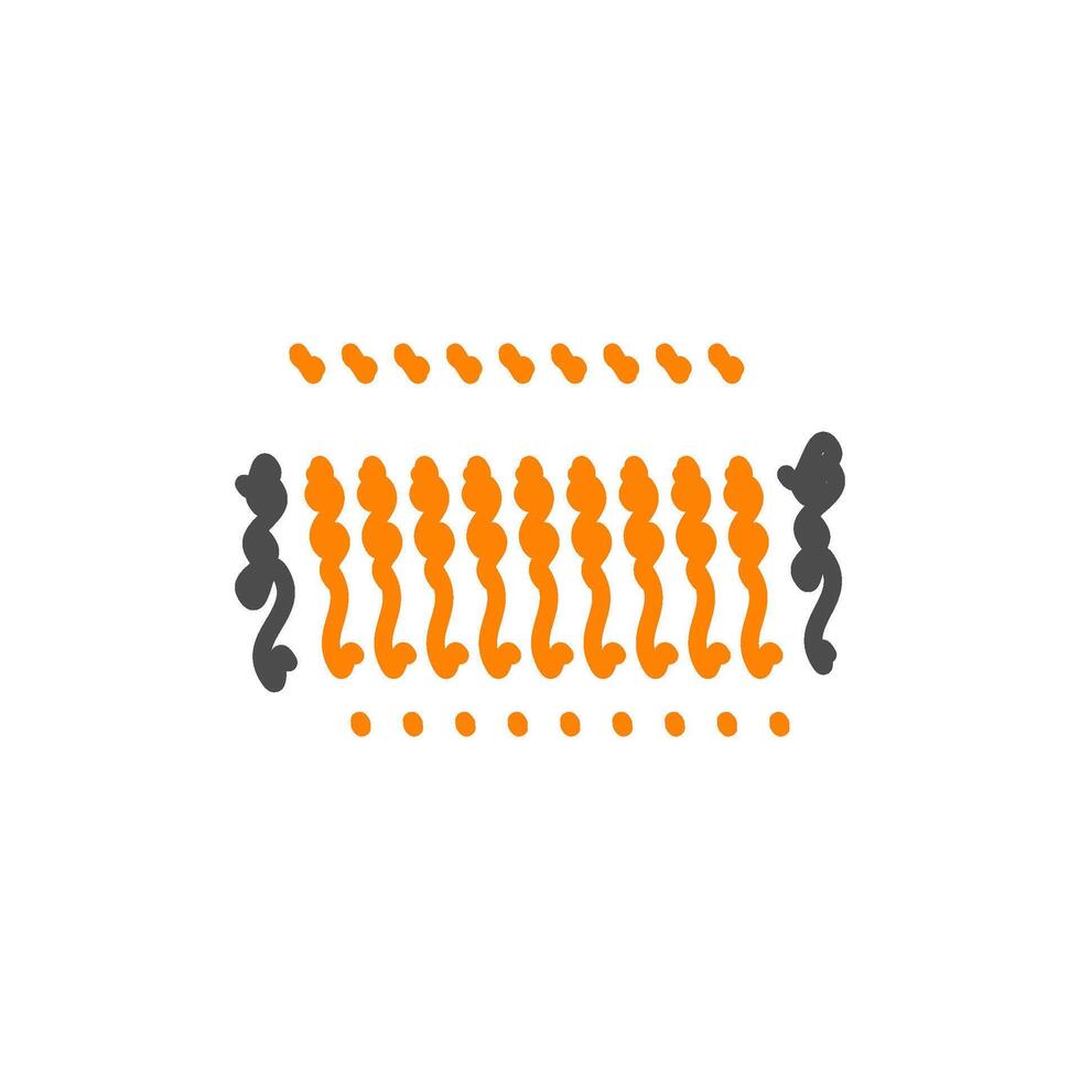 diode electronic component icon doodle illustration vector