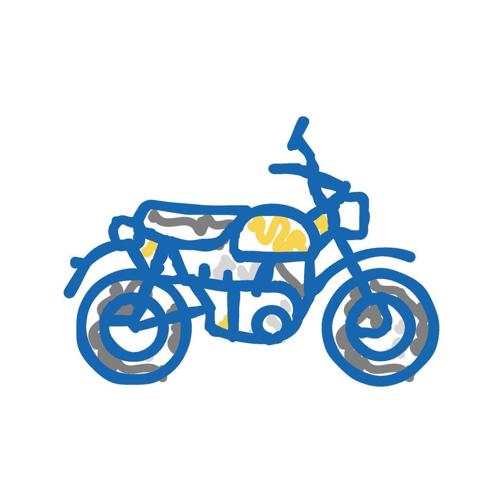 commuters minis icon doodle illustration vector