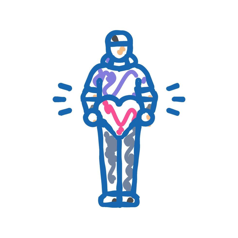 self expression emo icon doodle illustration vector