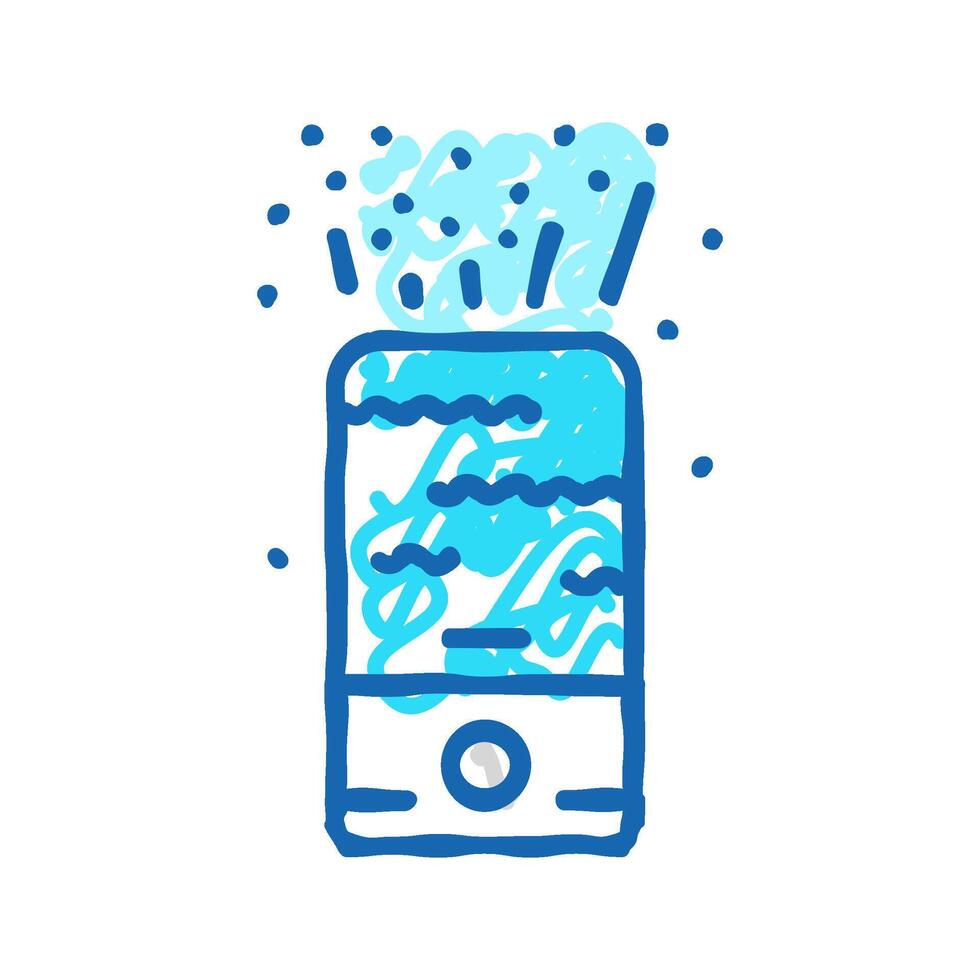 humidifer air icon doodle illustration vector