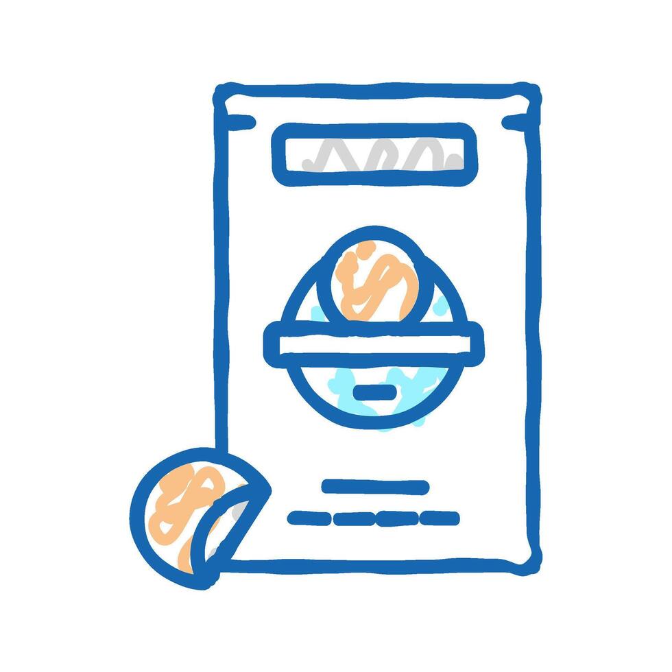 pimple patches icon doodle illustration vector