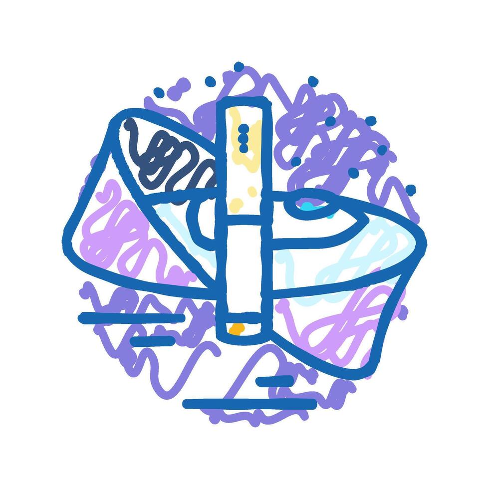 faster than light travel unsolved mystery icon doodle illustration vector