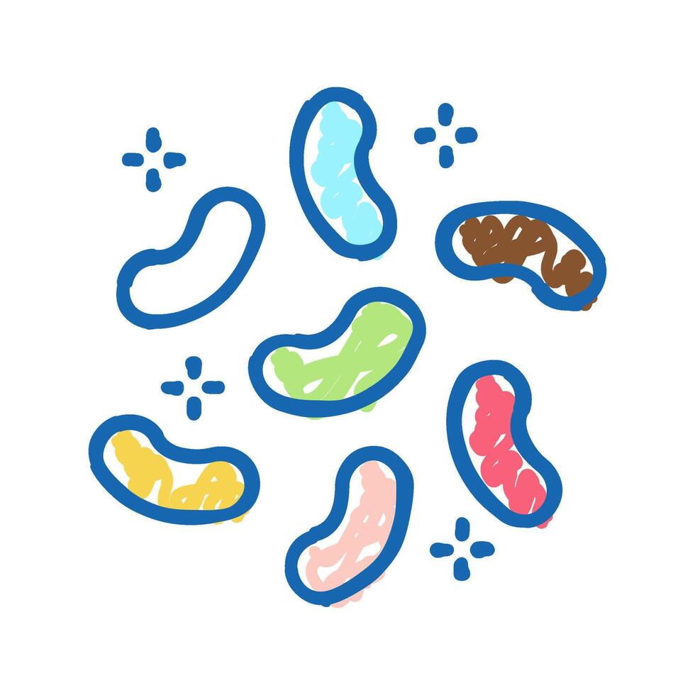 marmalade candy icon doodle illustration vector