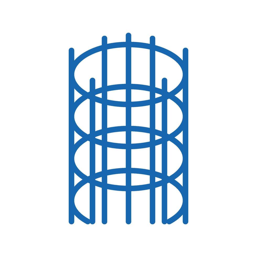 hrb500 rebar icon doodle illustration vector