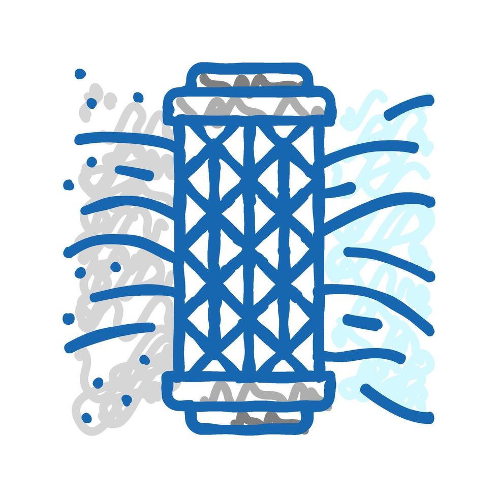 filter air icon doodle illustration vector