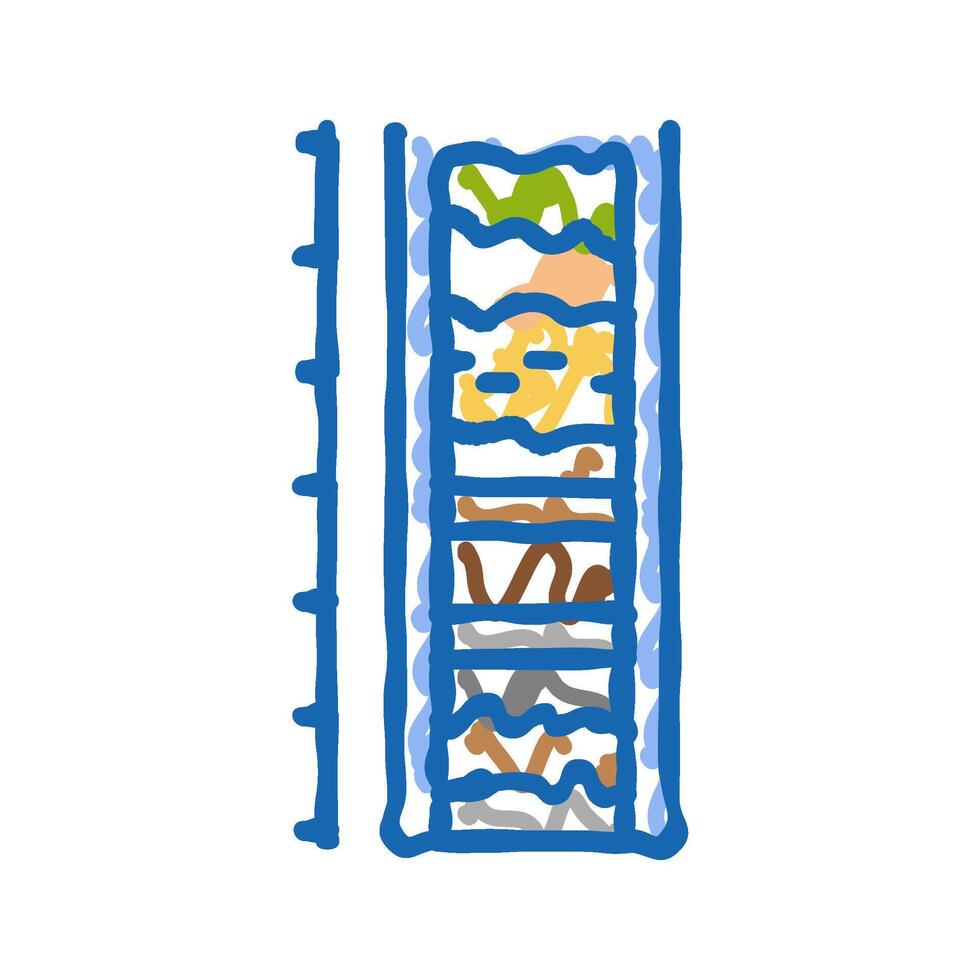 dust control mining icon doodle illustration vector
