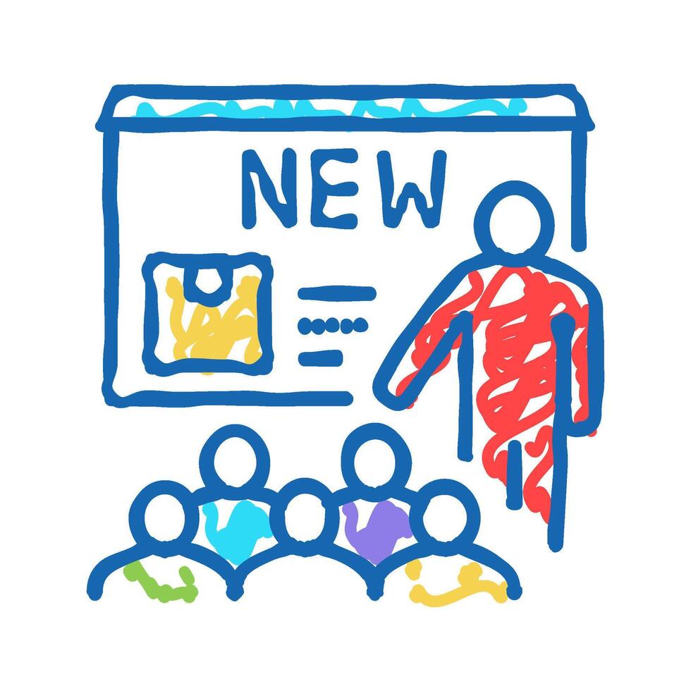 greeting mobile message icon doodle illustration vector