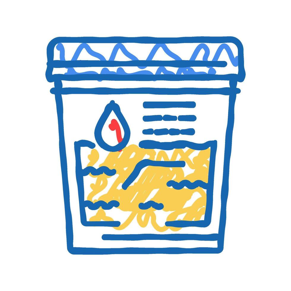 hematuria urology icon doodle illustration vector