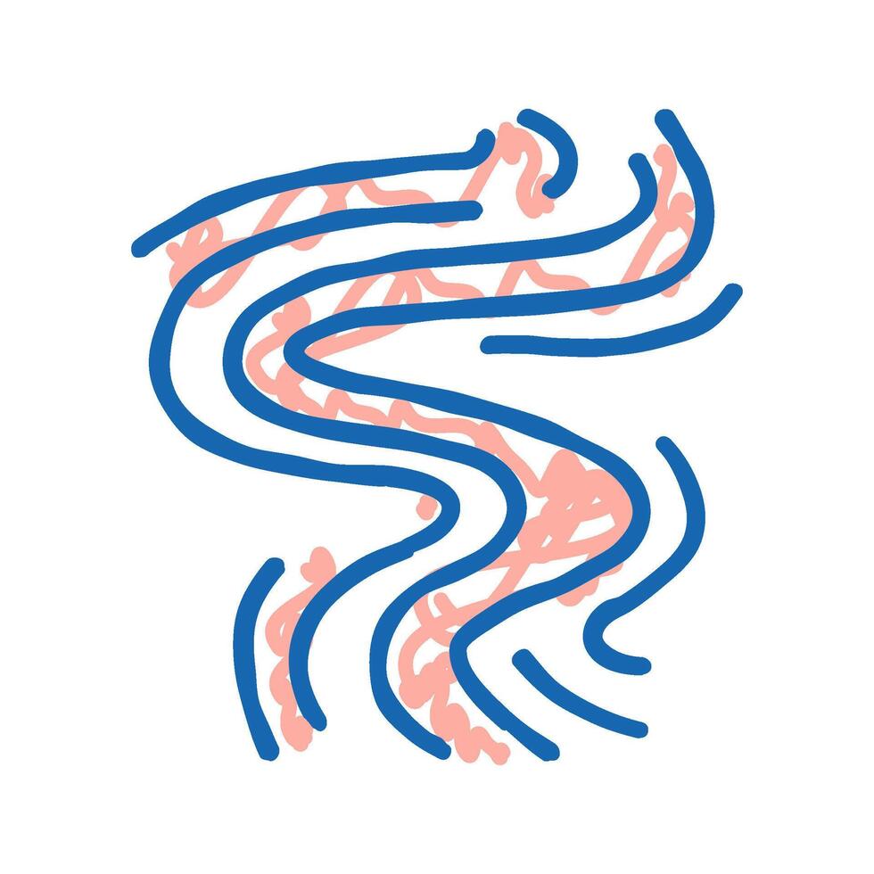 aroma smell icon doodle illustration vector