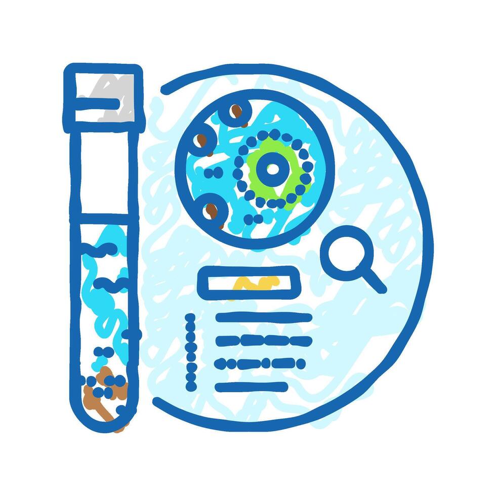 pumping tests hydrogeologist icon doodle illustration vector