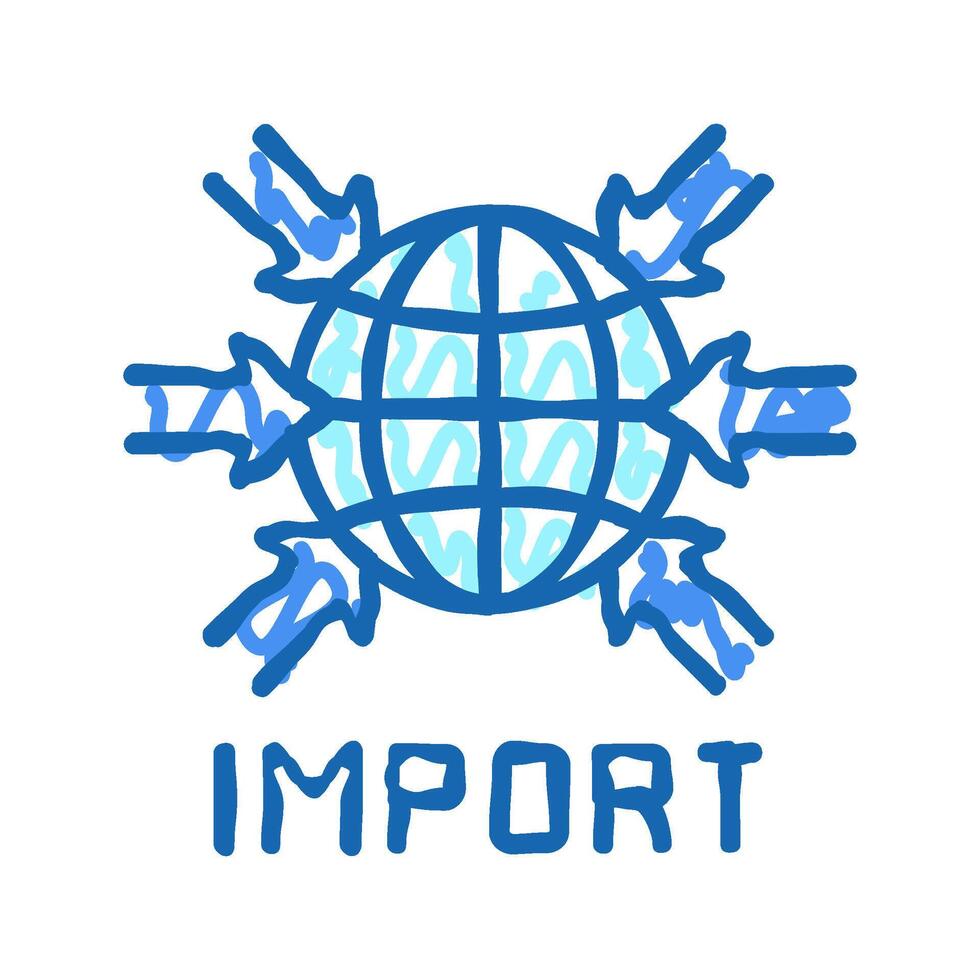 import transportation color icon flat illustration vector