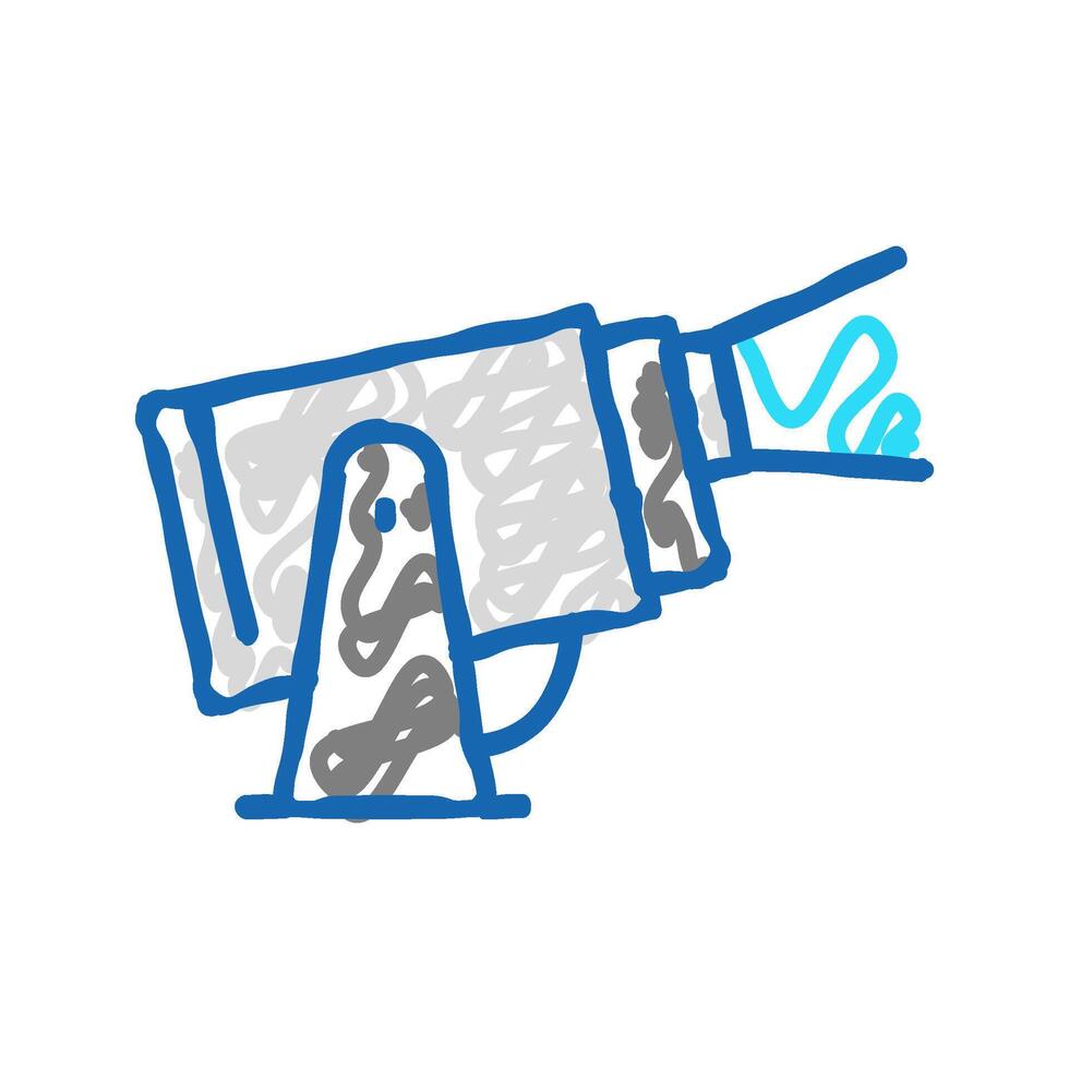 spotlight lighting icon doodle illustration vector