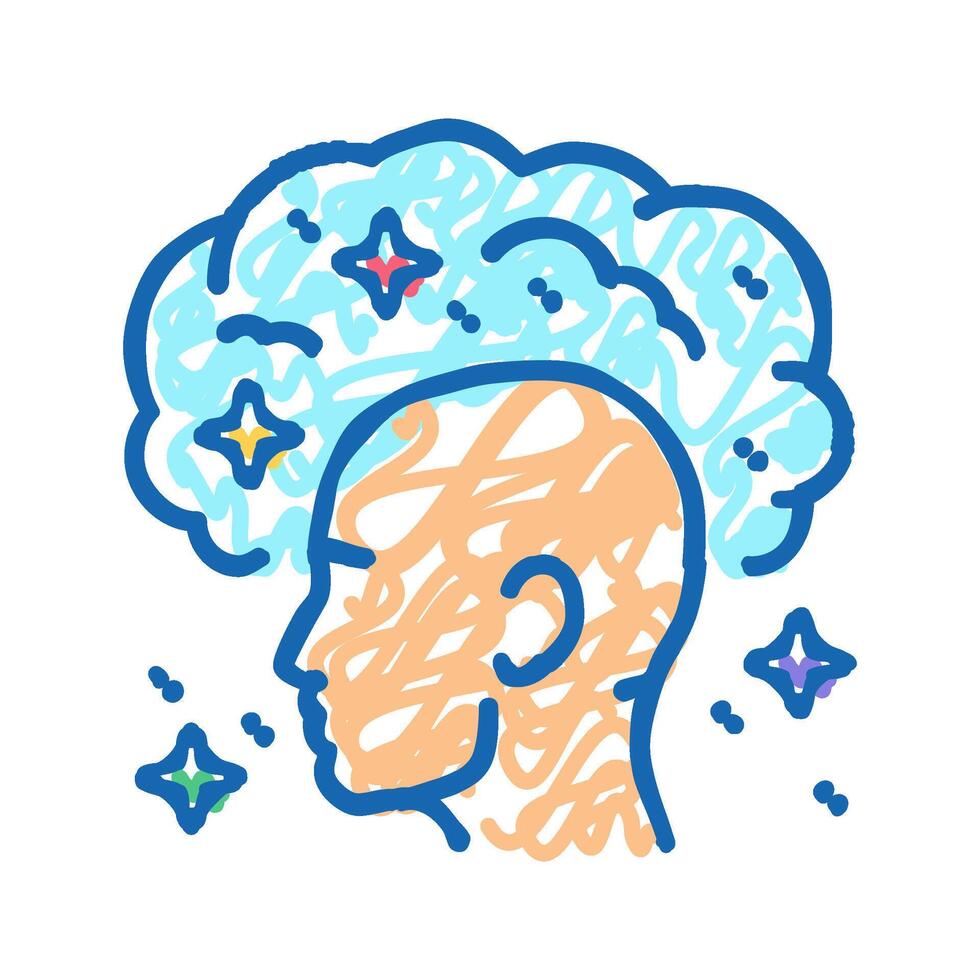 opinion testimonial customer icon doodle illustration vector