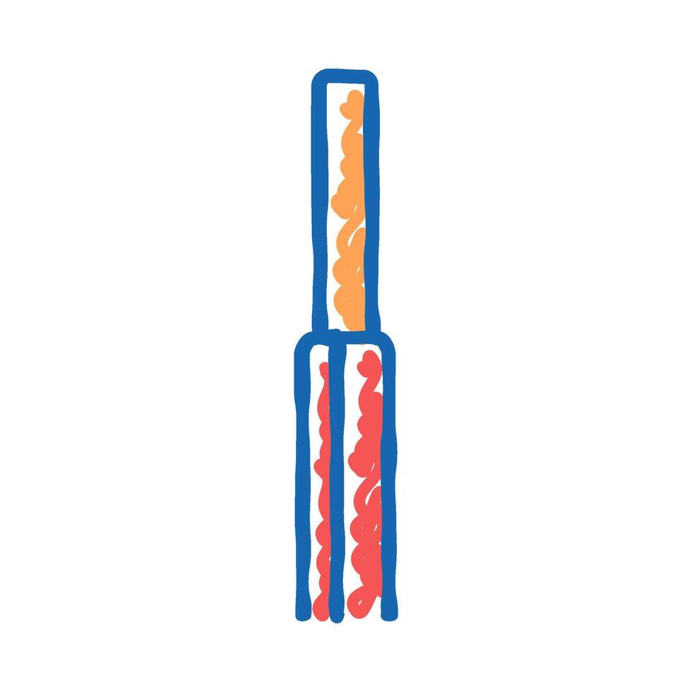 single strand wire icon doodle illustration vector