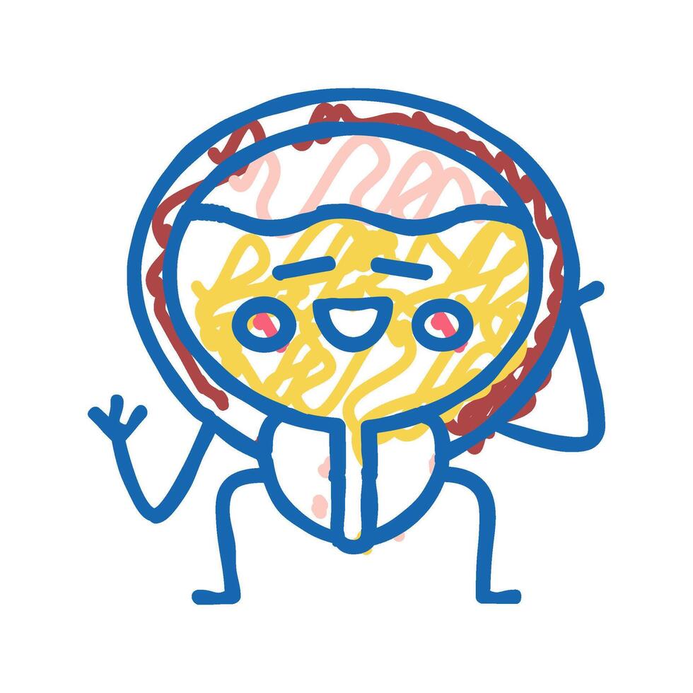 bladder healthcare icon doodle illustration vector