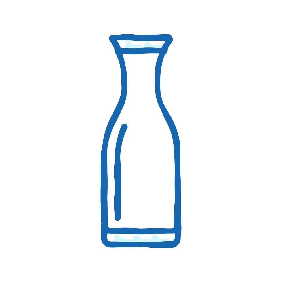 carafe glass package icon doodle illustration vector