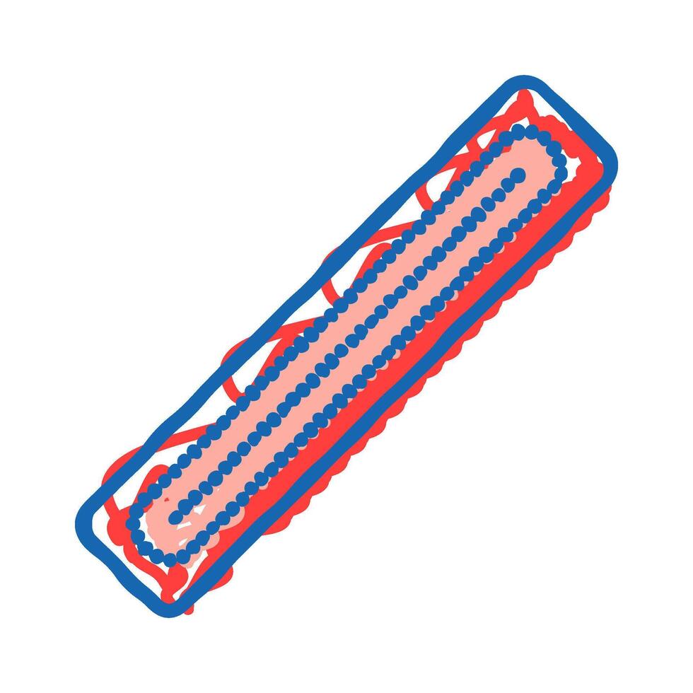 nail file hygiene icon doodle illustration vector