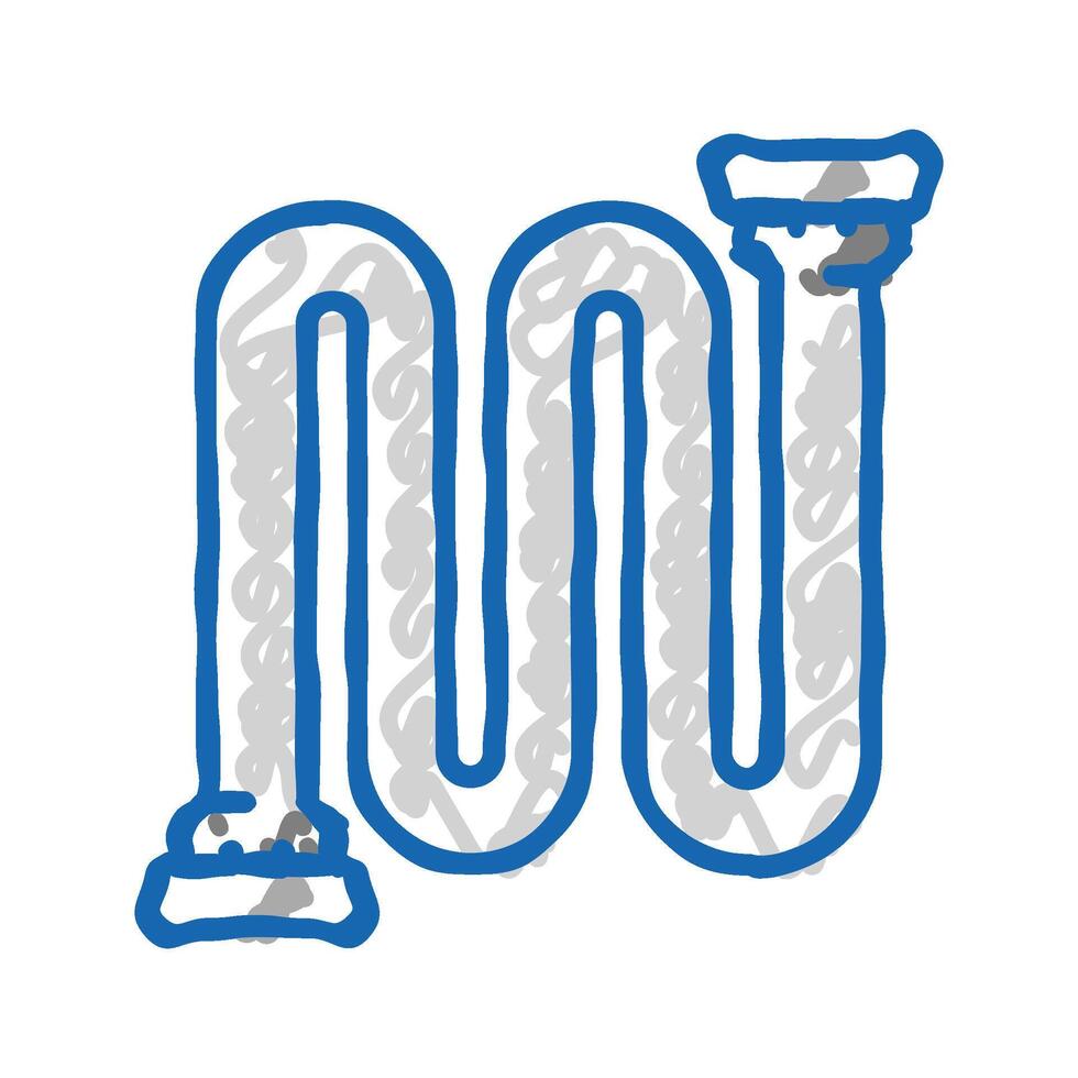 power pipeline icon doodle illustration vector