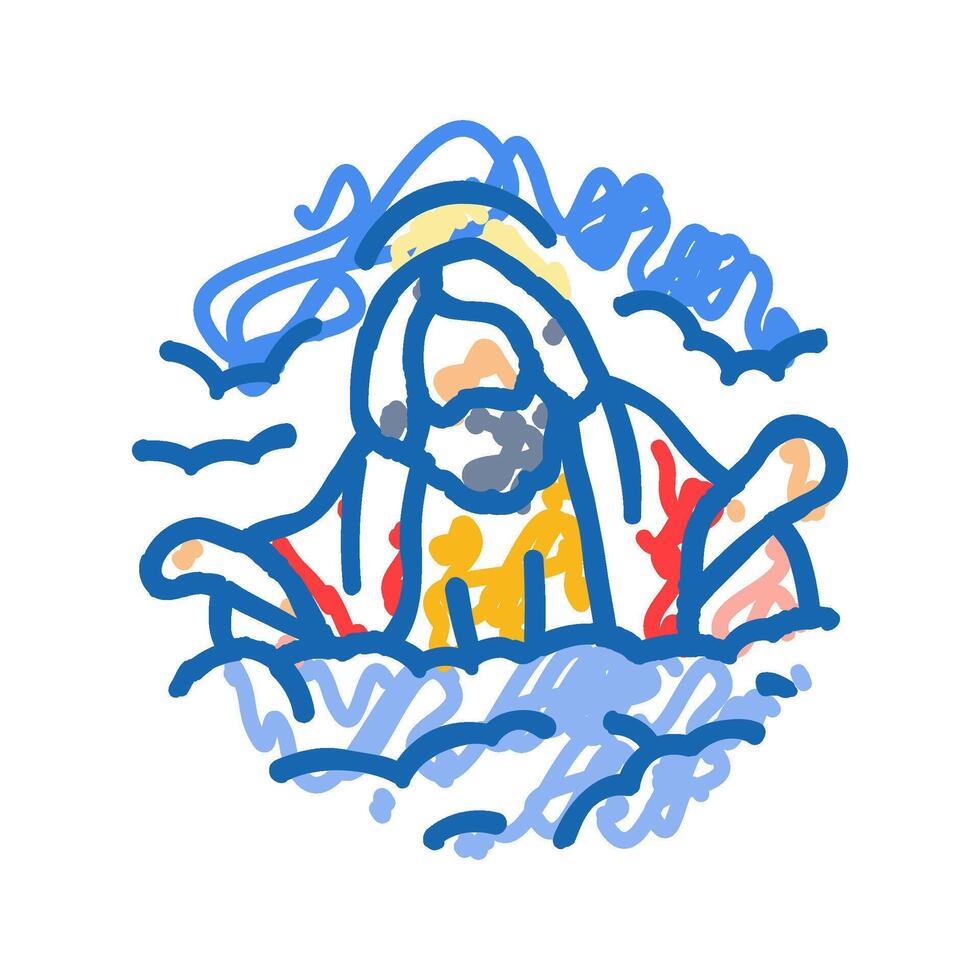 ufo unsolved mystery icon doodle illustration vector
