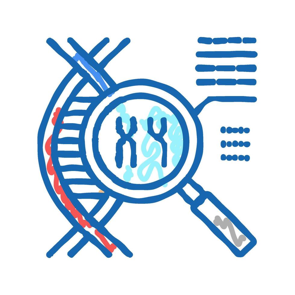 fanconi anemia icon doodle illustration vector