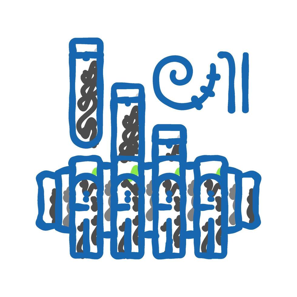 equipment paintball game icon doodle illustration vector