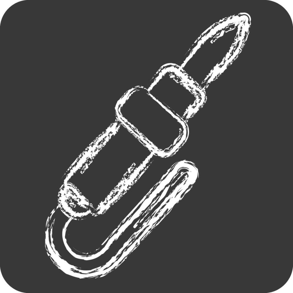 Icon Soldering Iron. related to Repair Tools symbol. chalk Style. design editable vector