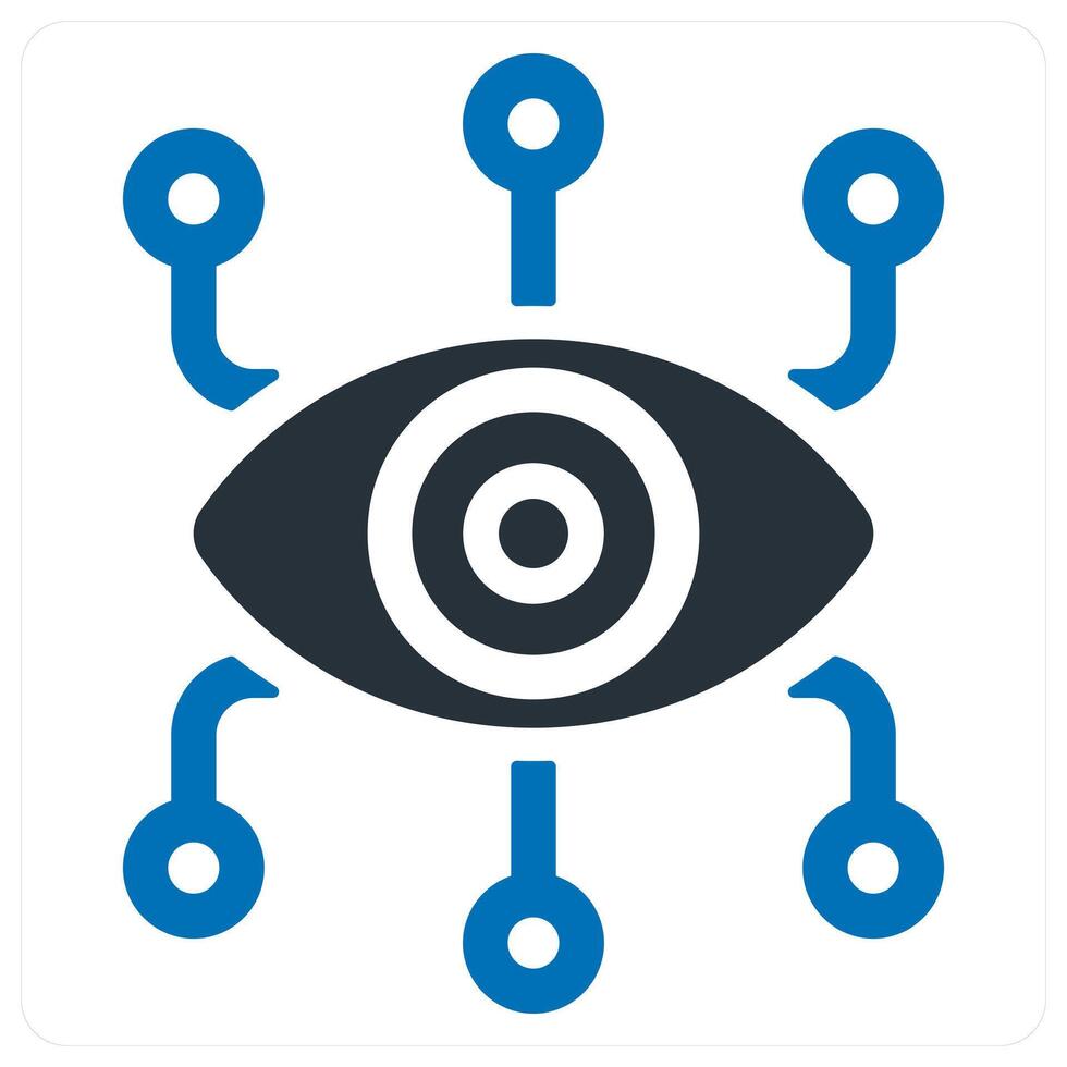 Security and shield icon in blue color vector