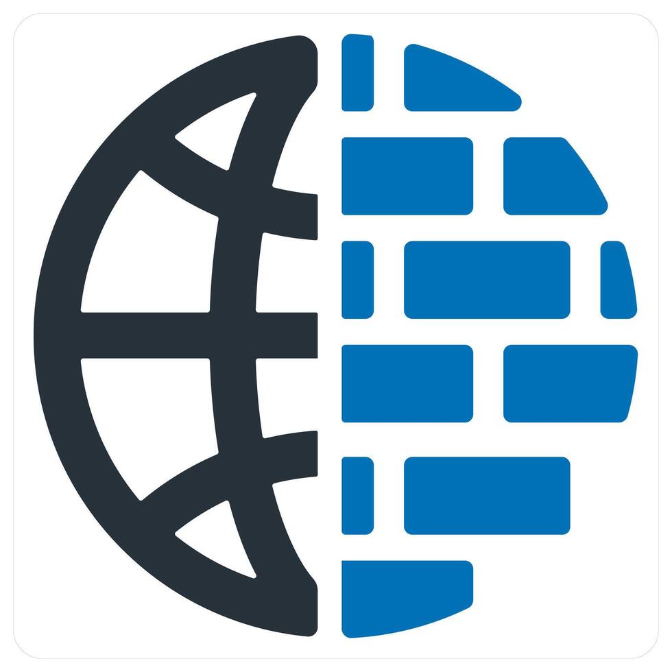 Web icon concept in blue color vector