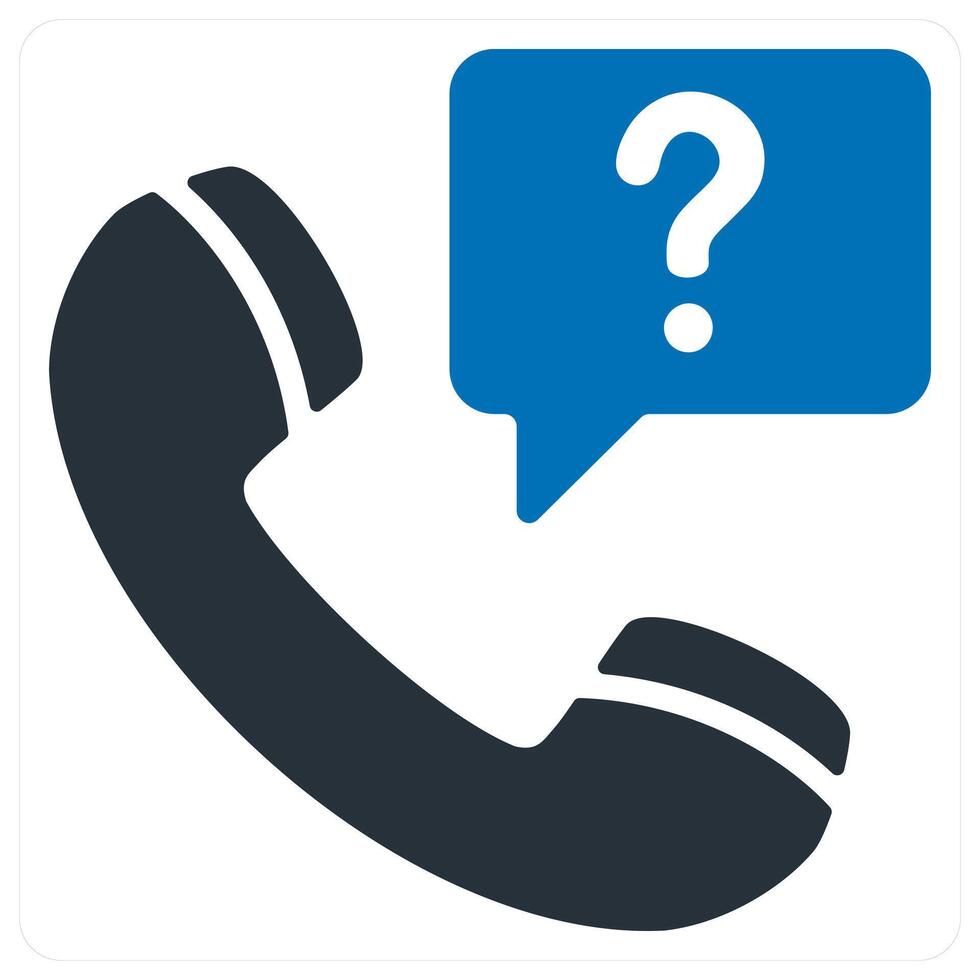 Interview icon concept in blue color vector