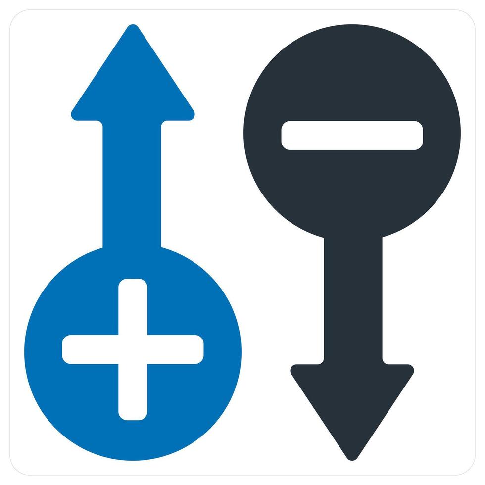 Survey icon concept in blue color vector
