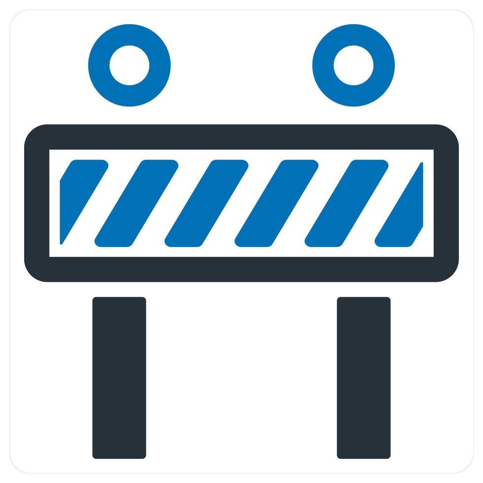 Under Maintenance and maintenance concept in blue color vector