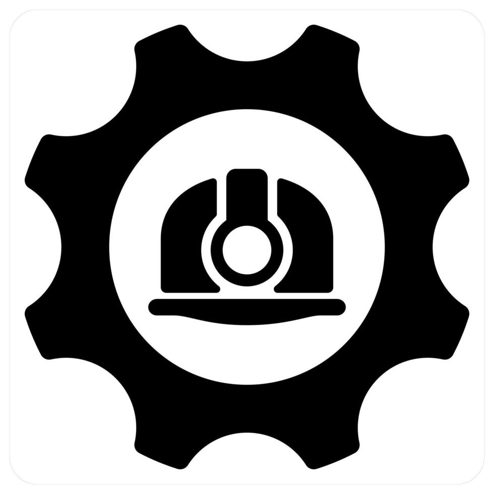 Building construction Insurance icon concept in black color vector