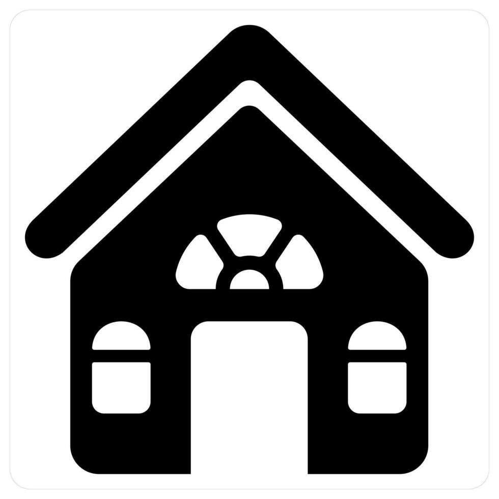 Working man icon concept in black color vector
