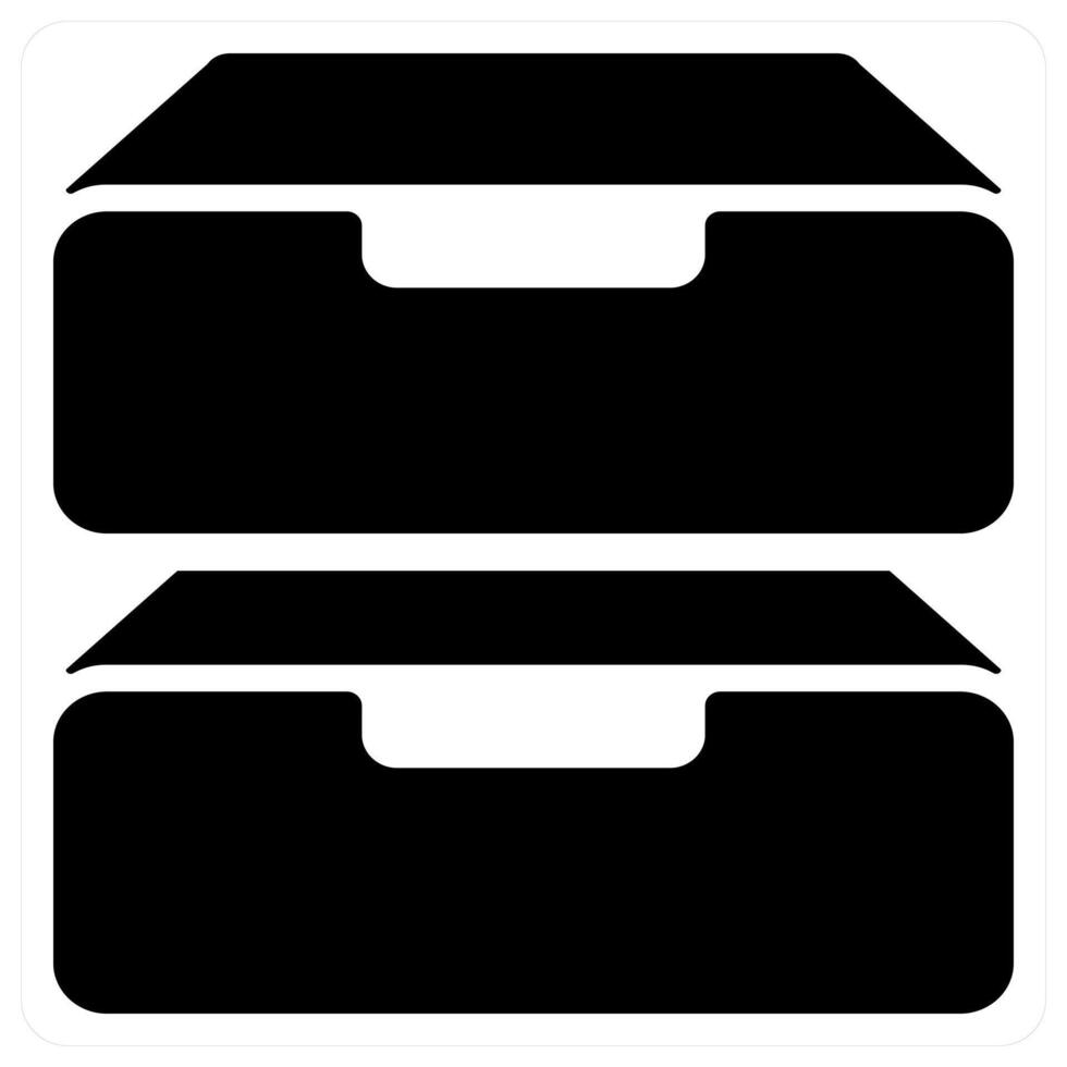 Drives icon concept in black color vector