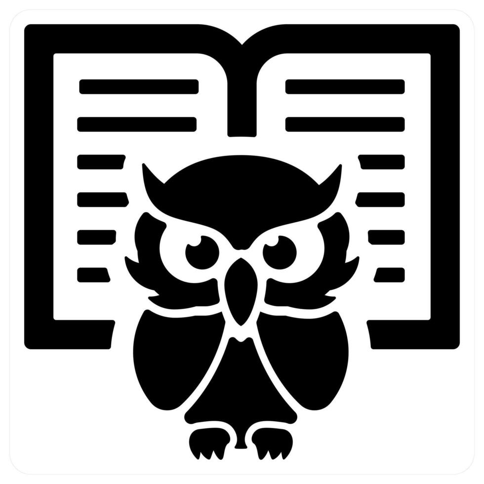 smart class icon concept in black color vector