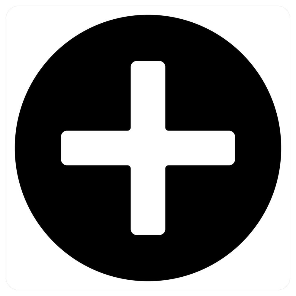hospital icon concept in black color vector