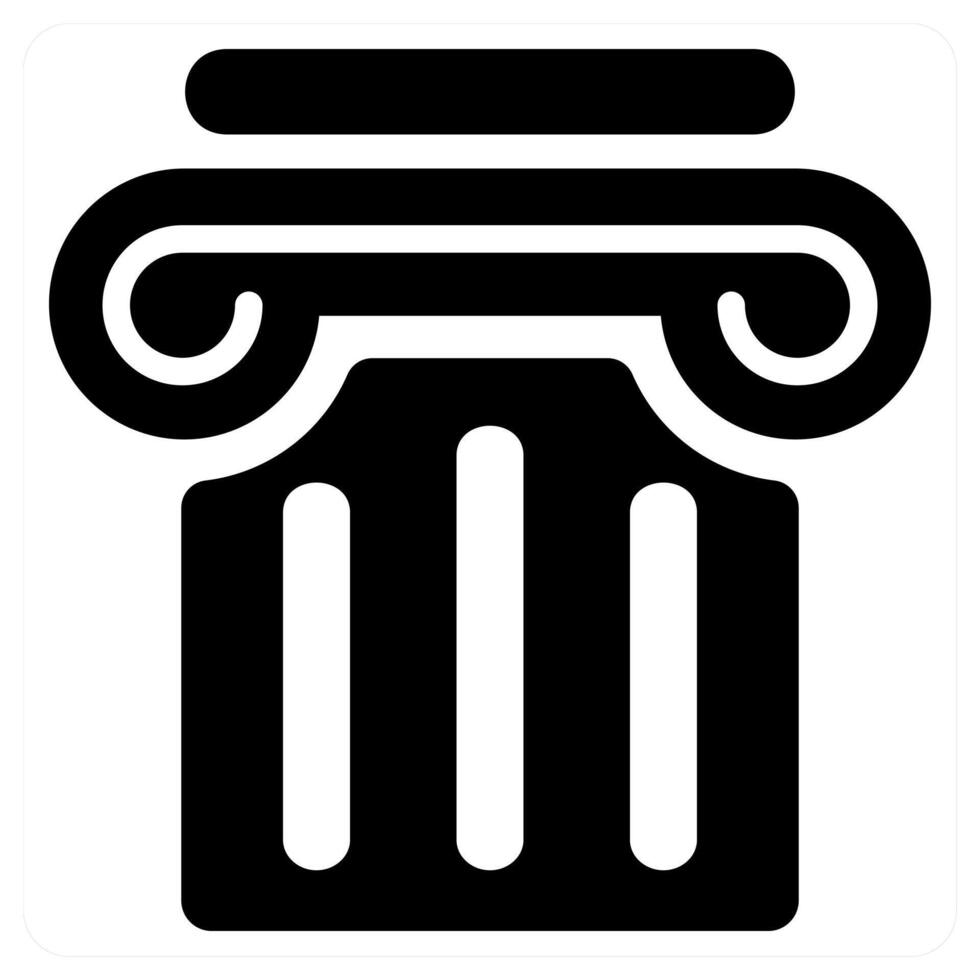 Podium icon concept in black color vector