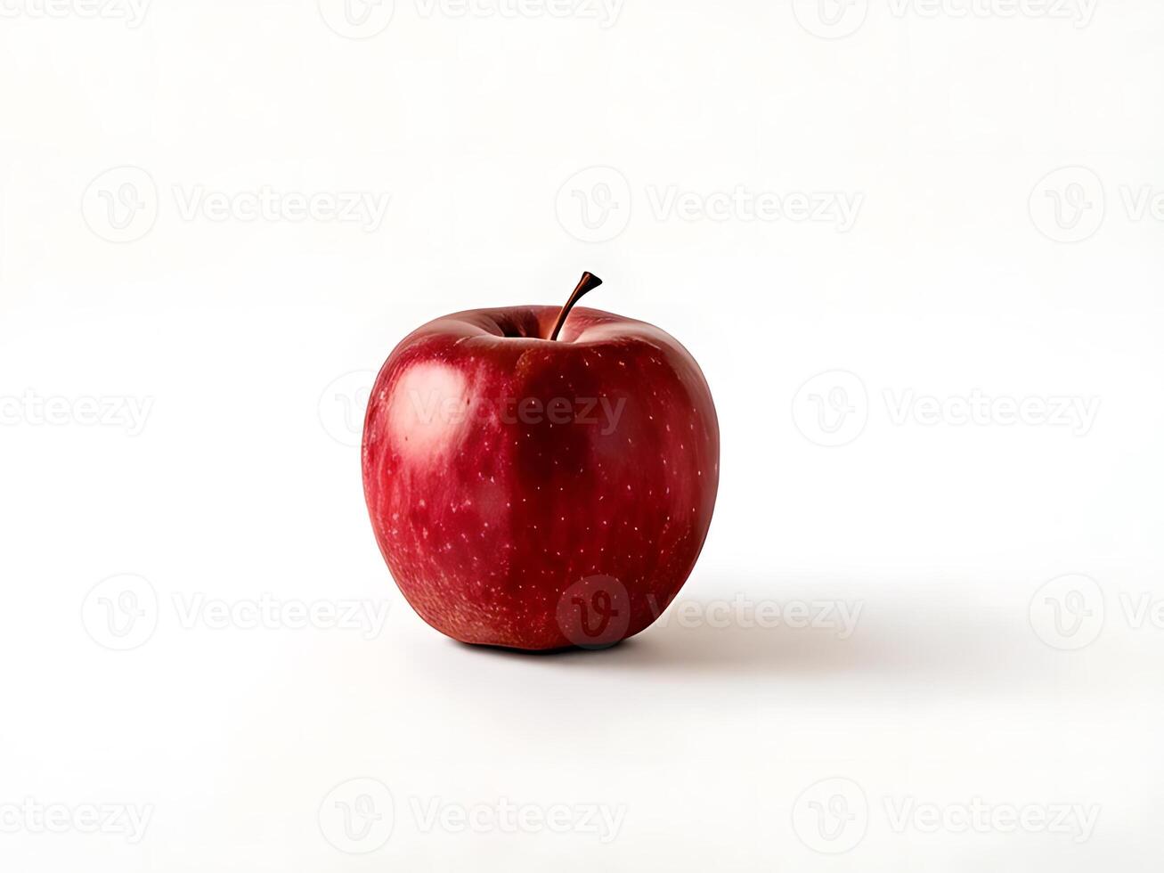 Apple with Clean White Background photo
