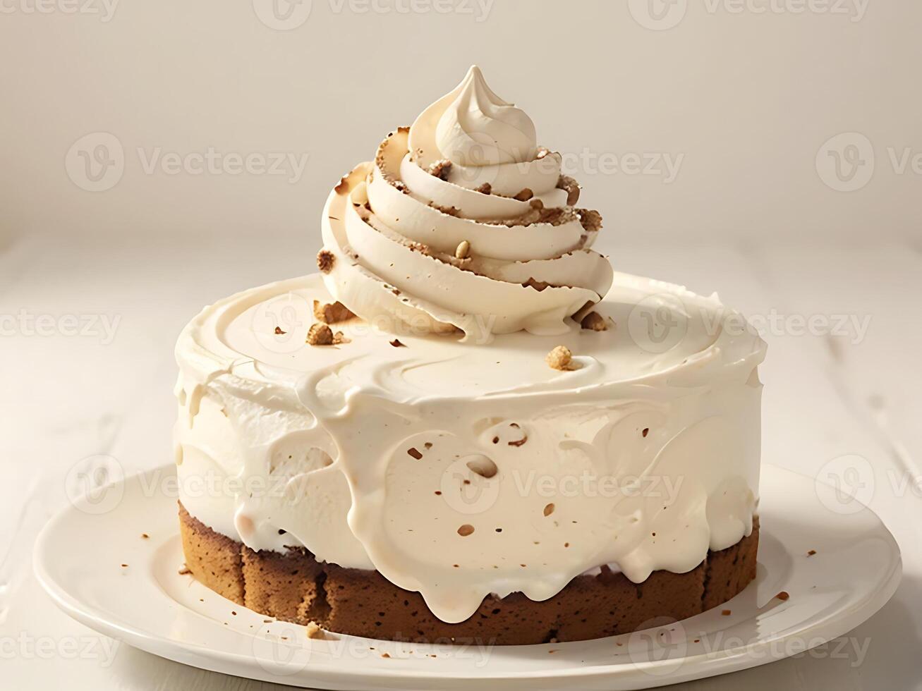 Delicious Vanilla Soft Serve in Cake Cone photo
