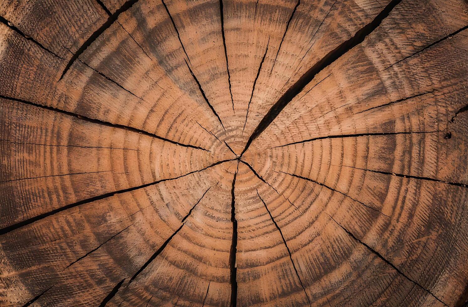 wood texture cross-section of tree trunk background photo