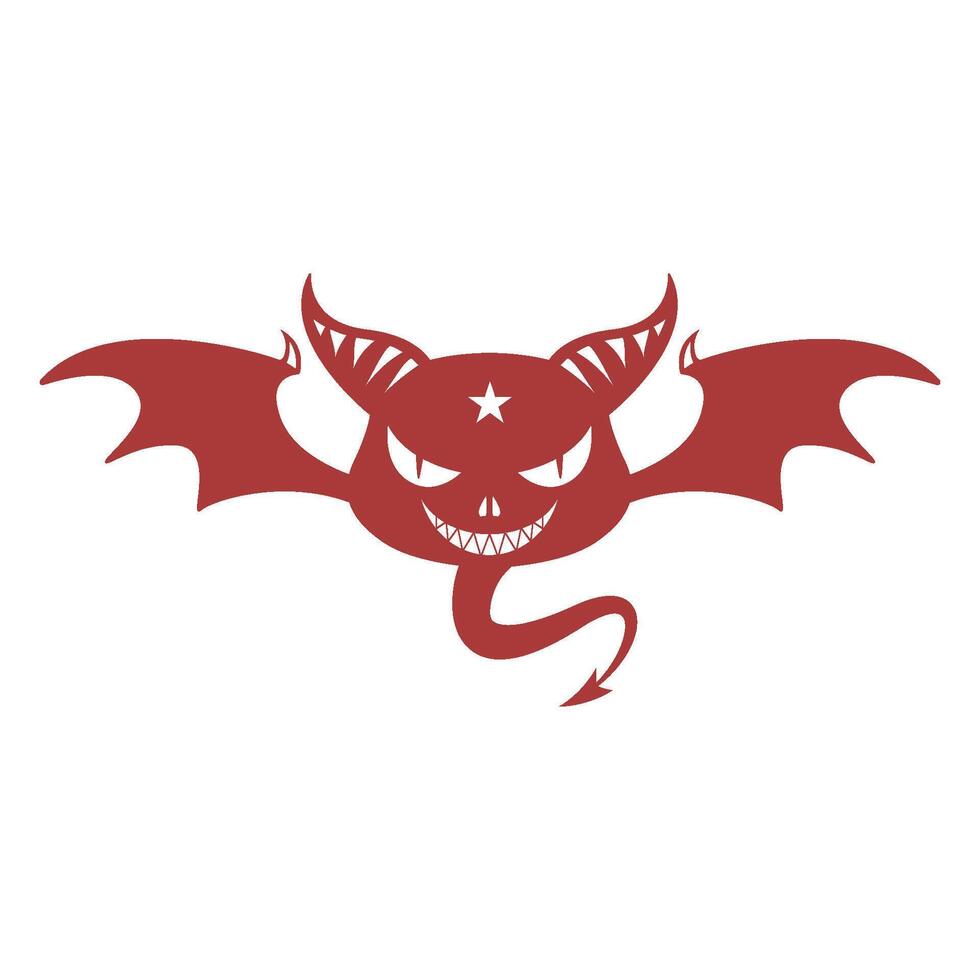 Soul Devil logo icon design vector