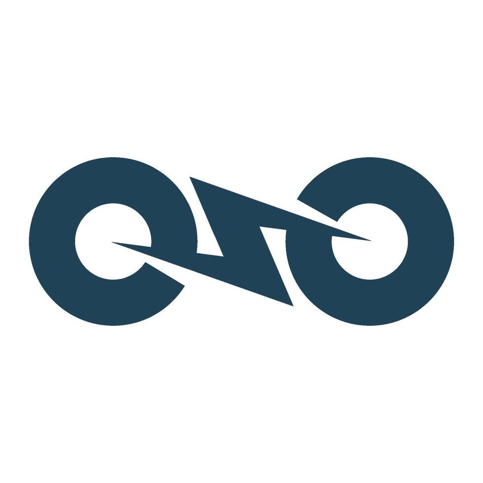 Bike logo icon flat design vector