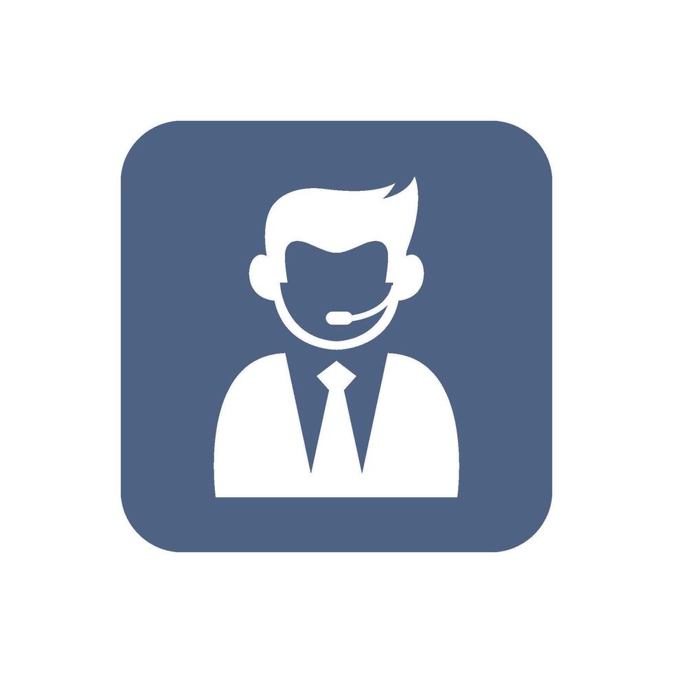 Help and support icon template vector