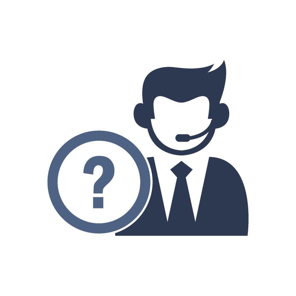 Help and support icon design vector
