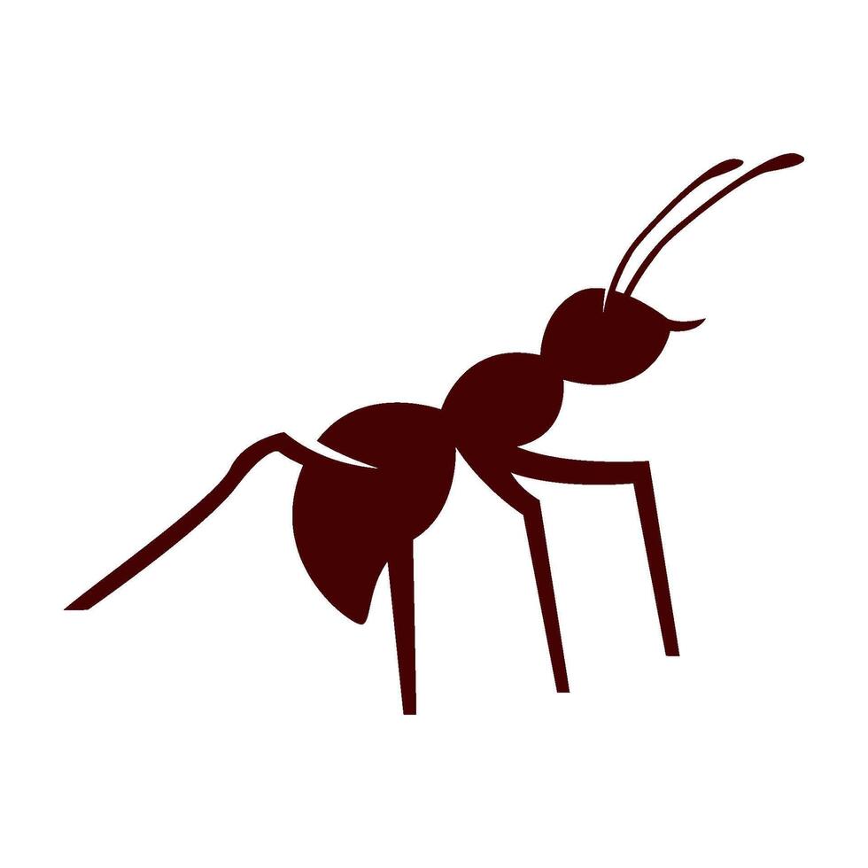 Ant logo icon vector