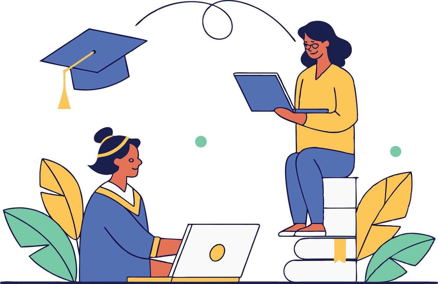 Best Presentation Templates for Teachers vector
