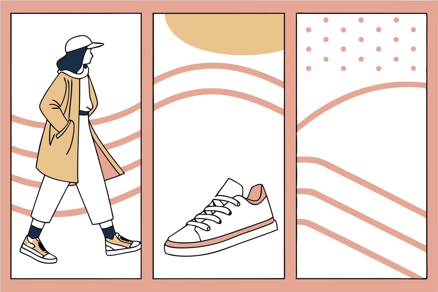 Customizable Templates for Social Media Graphics vector