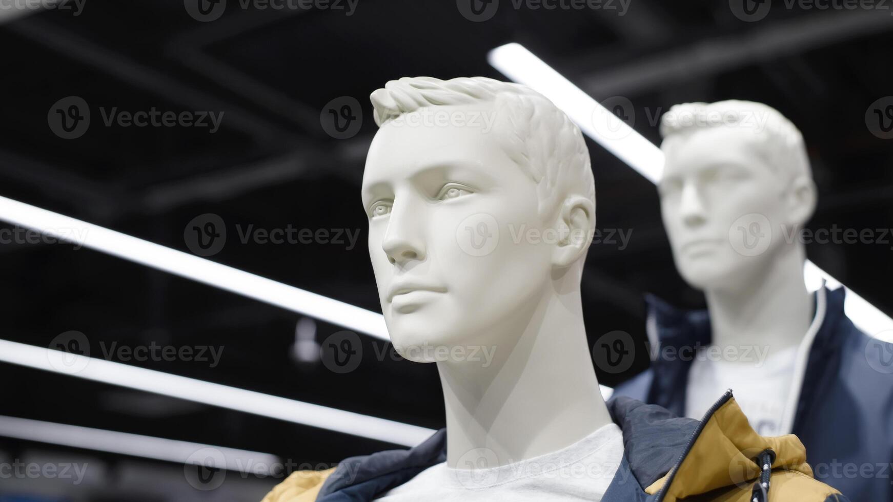Mannequins in a clothing store photo
