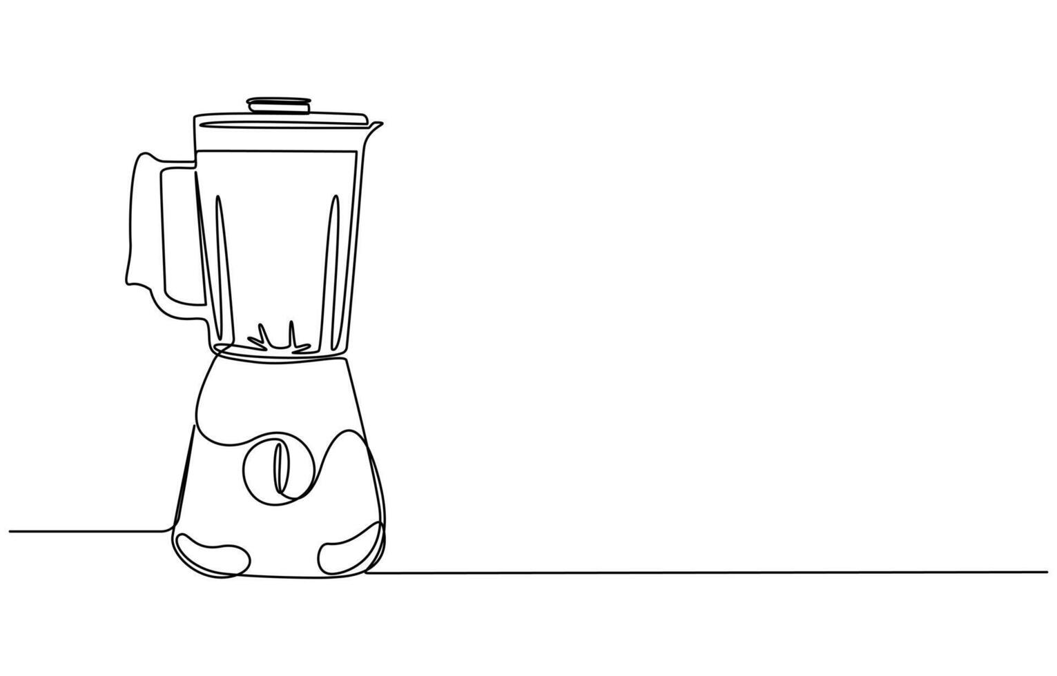 electric blender home appliance for making fruit juice smoothie, vector